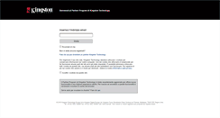 Desktop Screenshot of kingstonpartnerprogram.it